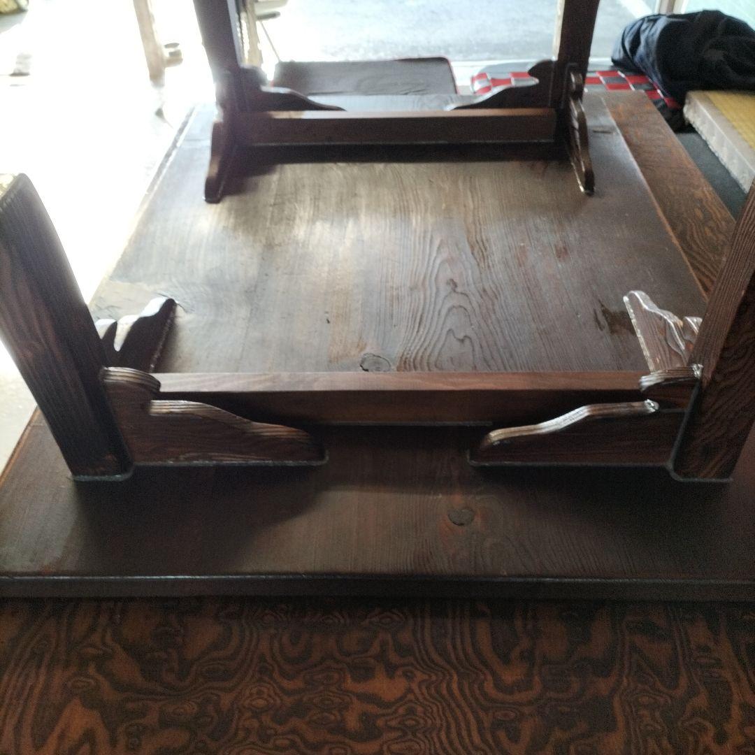 昭和レトロ　座卓　ちゃぶ台　リペア済み　中古品