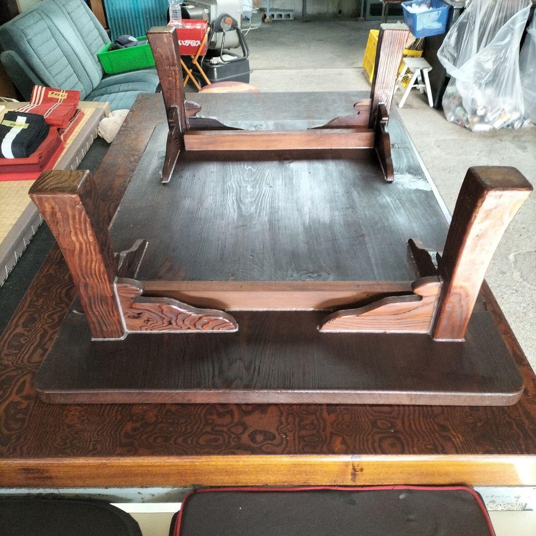 昭和レトロ　座卓　ちゃぶ台　リペア済み　中古品