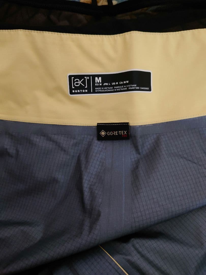 BURTON Tusk jacket と pants 上下セット