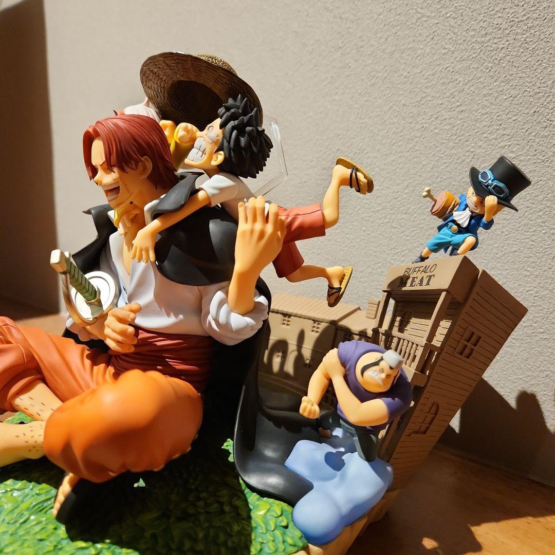 ワンピース シャンクス JC104巻 掛け替えカバーイラスト ジオラマ