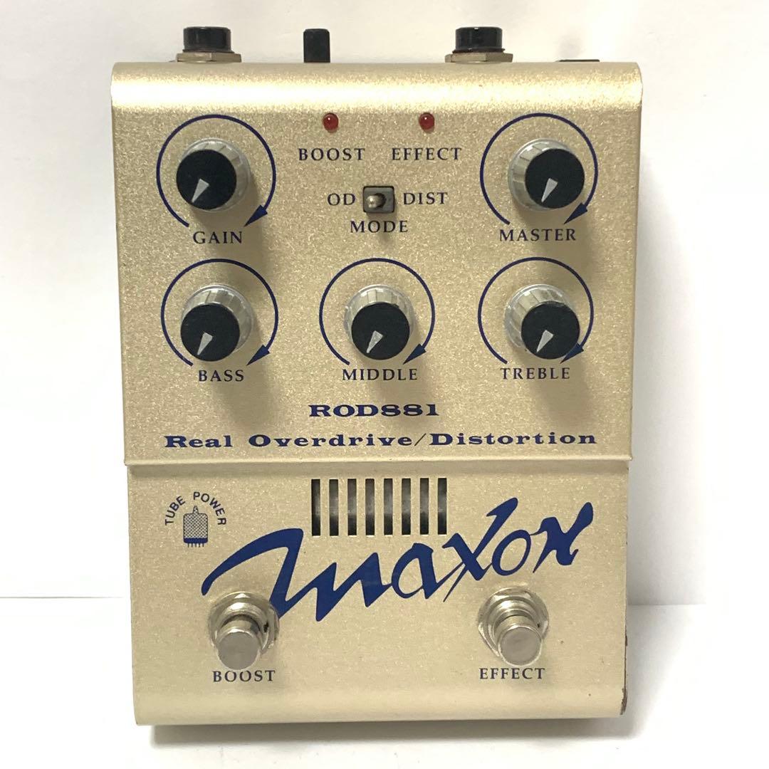 Maxon ROD881 オーバードライブ ディストーション　真空管搭載
