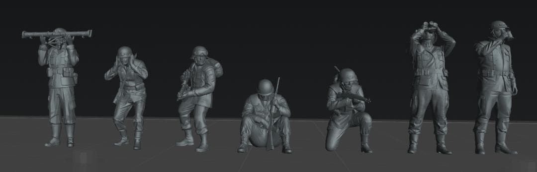 兵士、小物　95個