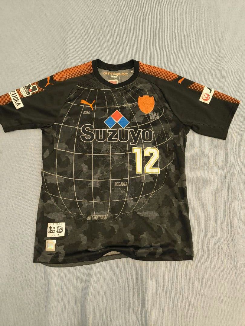 清水エスパルス2017年 PUMA 3XL 25周年記念 サイン入りユニフォーム