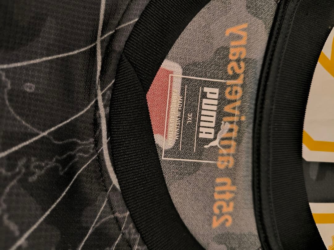 清水エスパルス2017年 PUMA 3XL 25周年記念 サイン入りユニフォーム