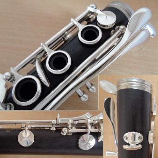 極美品★クランポン R-13 クラリネット★クリーニング＋全タンポ交換/調整済み