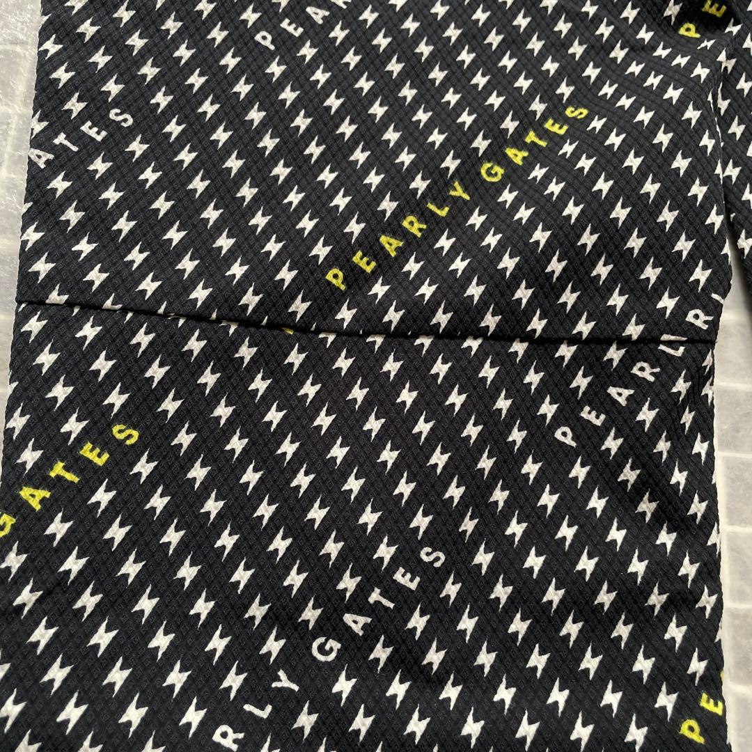 PEARLY GATES パーリーゲイツ　ジョガーパンツカミナリ柄　ネイビー　0