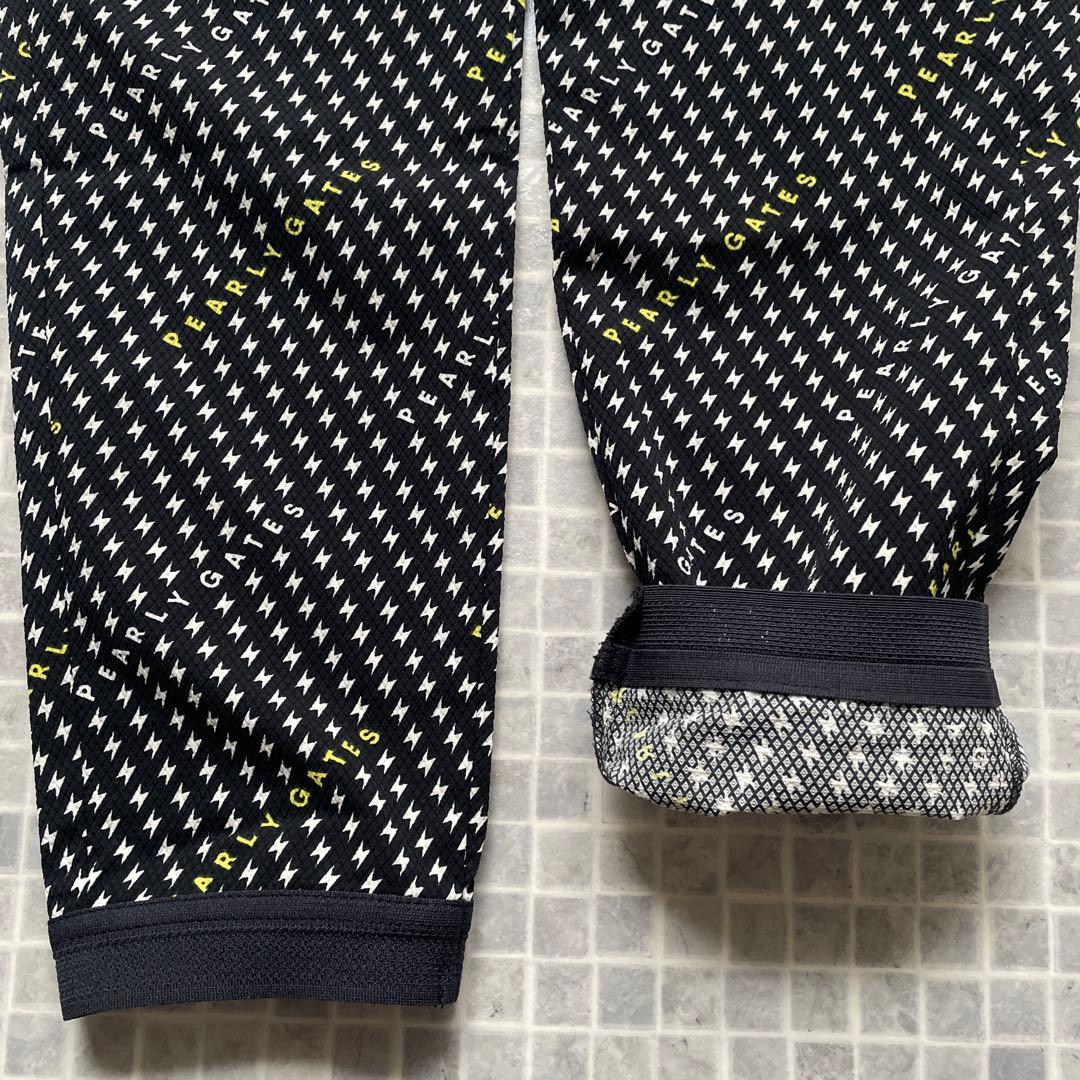 PEARLY GATES パーリーゲイツ　ジョガーパンツカミナリ柄　ネイビー　0