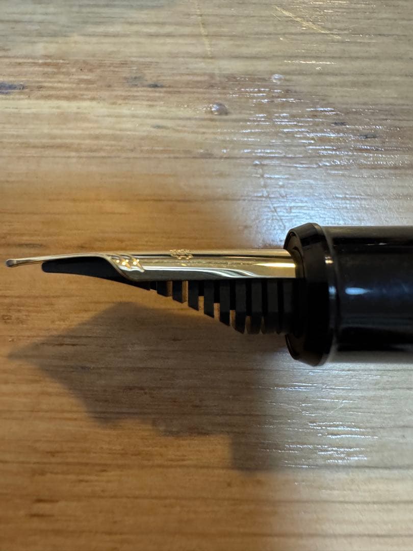 PLATINUM プラチナ 万年筆 3776 14K M 585 文房具 金