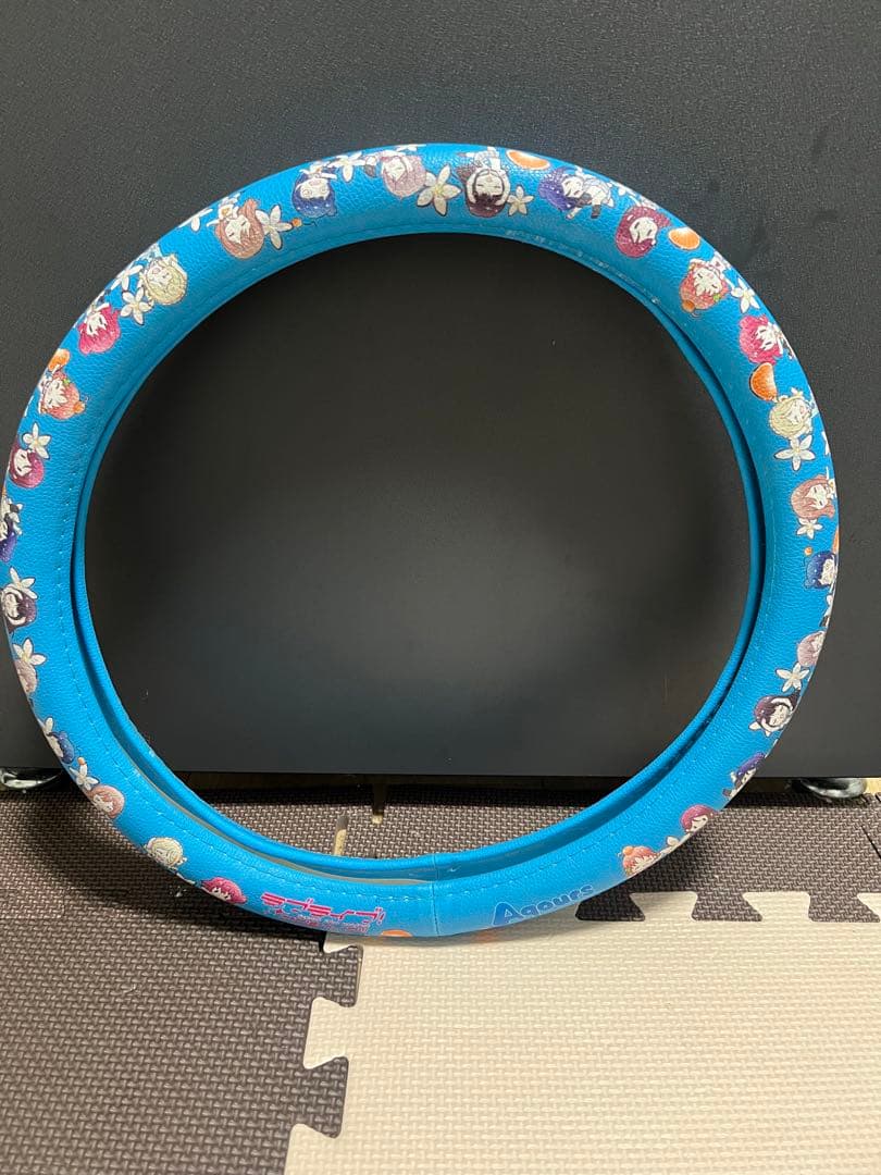 ラブライブサンシャイン Aqours 車ハンドルカバー