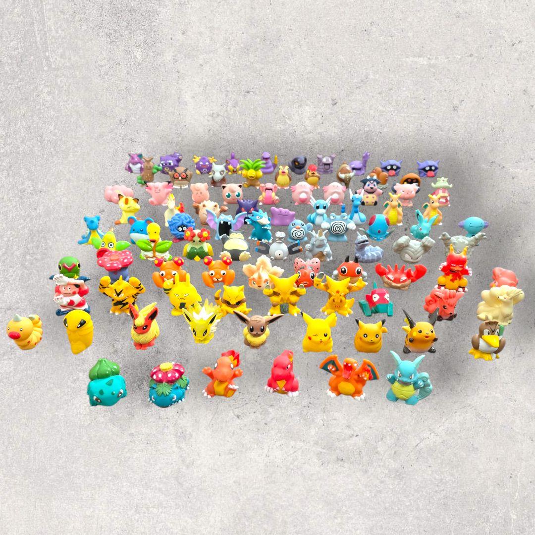 初期レア ポケモンソフビ 91体まとめ売り Pikachu Charizard