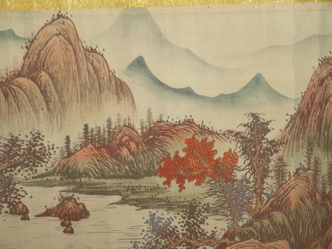 中国宋時代の掛軸　激安骨董品　肉筆保証　博物館保管品 BD365A11-6