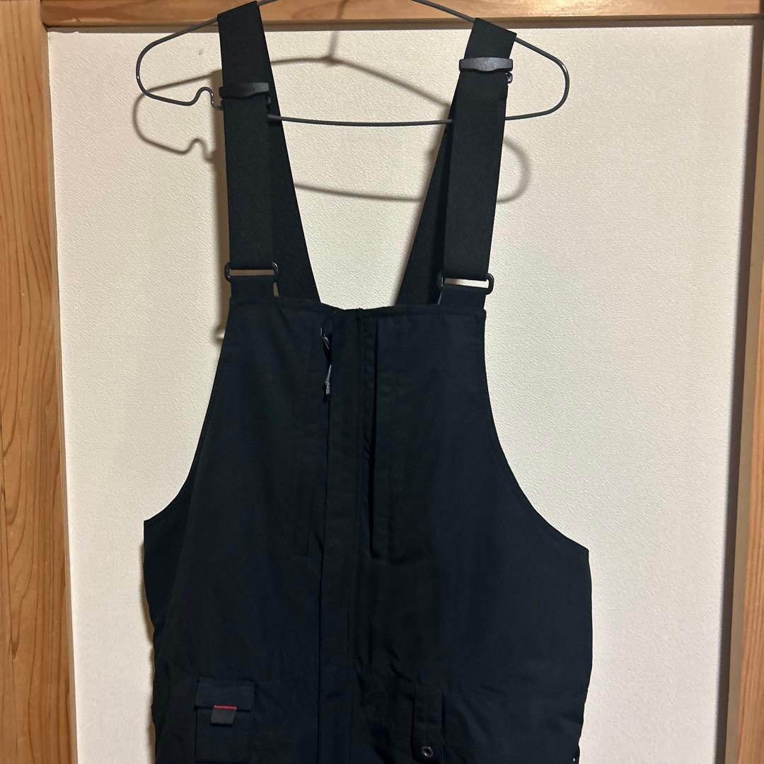 686 スノーボードウェア　ビブパンツ　サイズＬ ブラック　メンズ