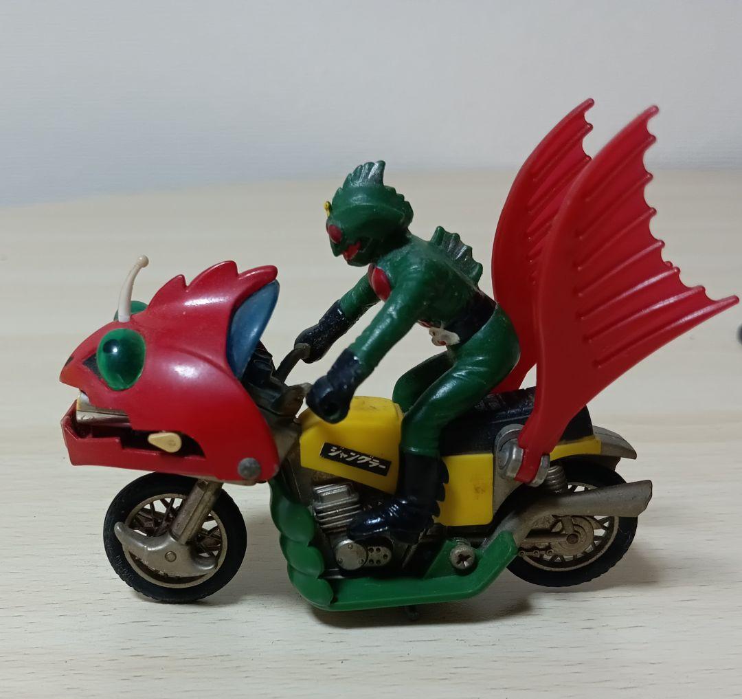 仮面ライダー アマゾン バイク フィギュア レトロ 当時物