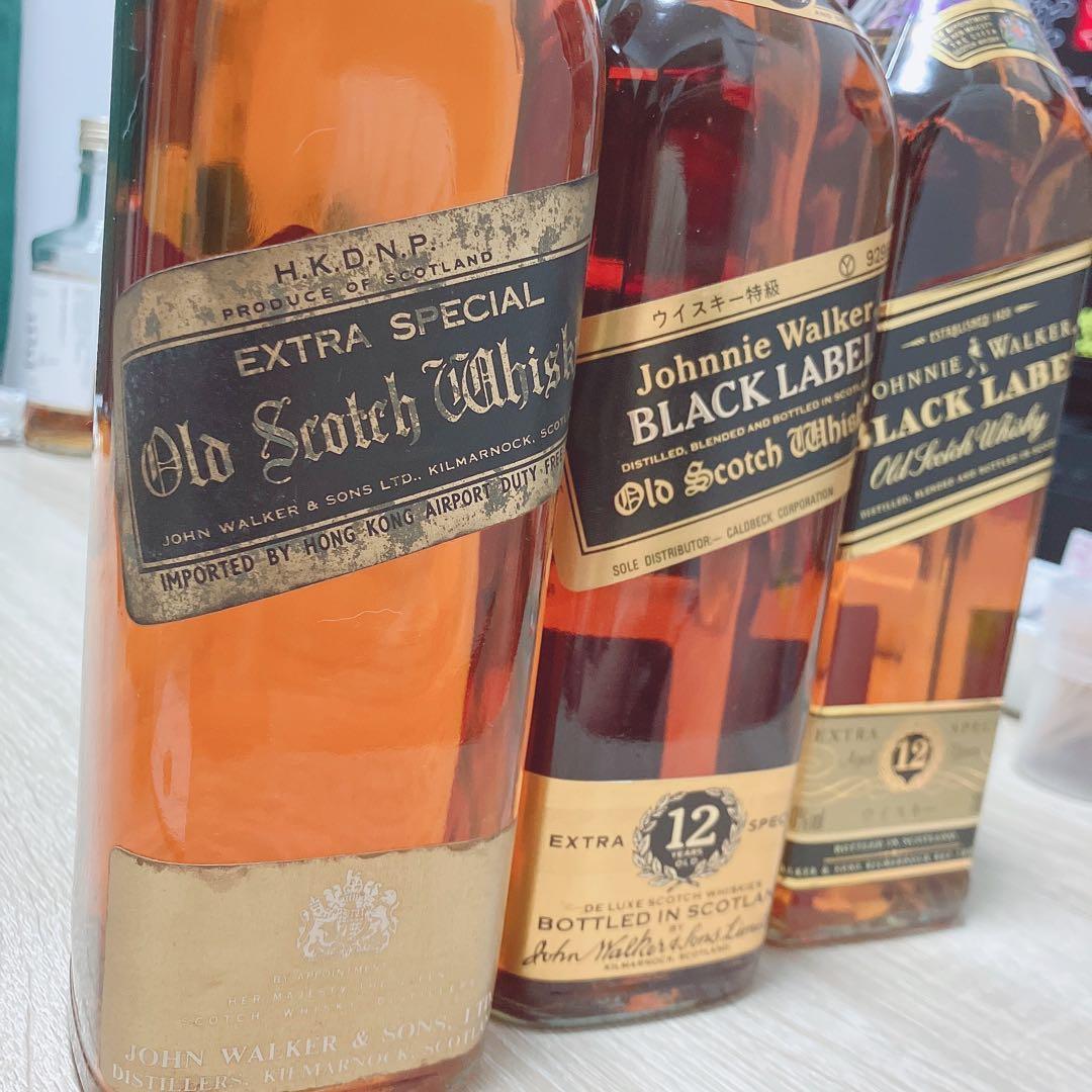 ジョニーウォーカーブラックラベル 3本セット