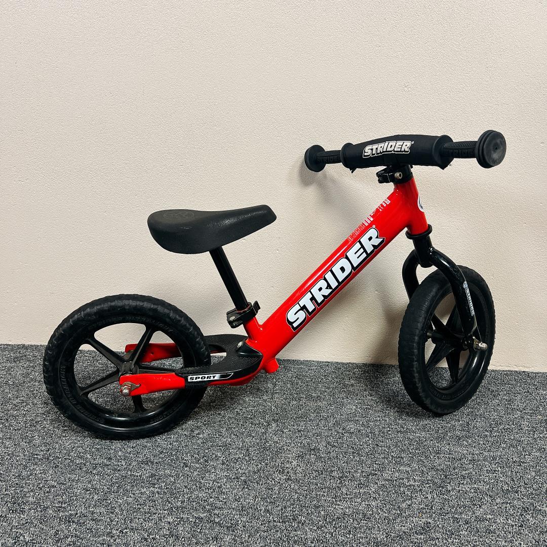 【良品】ストライダー　12　日本正規品　赤　キックバイク