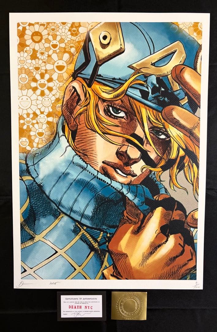 世界限定100枚 DEATH NYC アート ポスター jo10