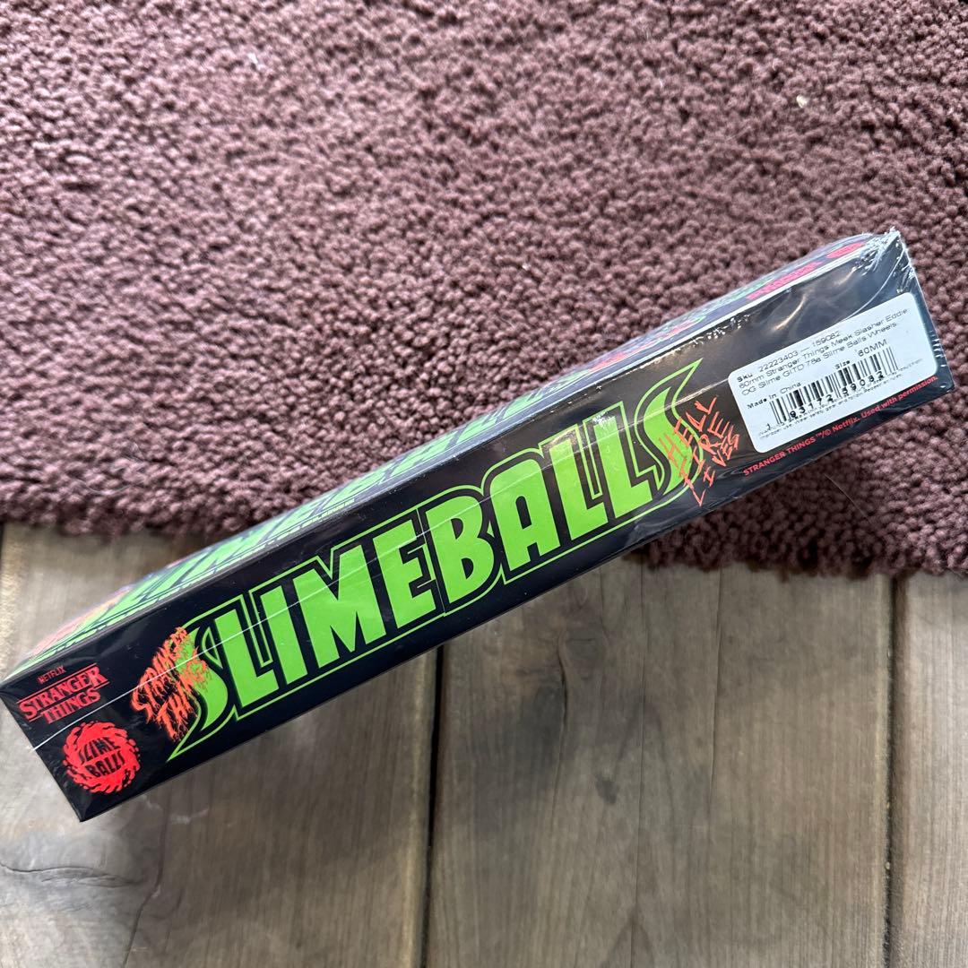 SLIMEBALLS ストレンジャーシングススケボー光るウィール60mm 78A