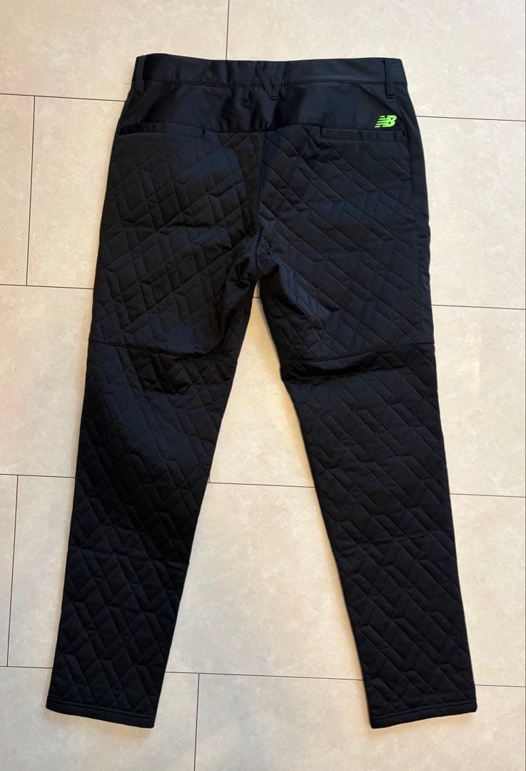 New Balance キルティングパンツ ブラック