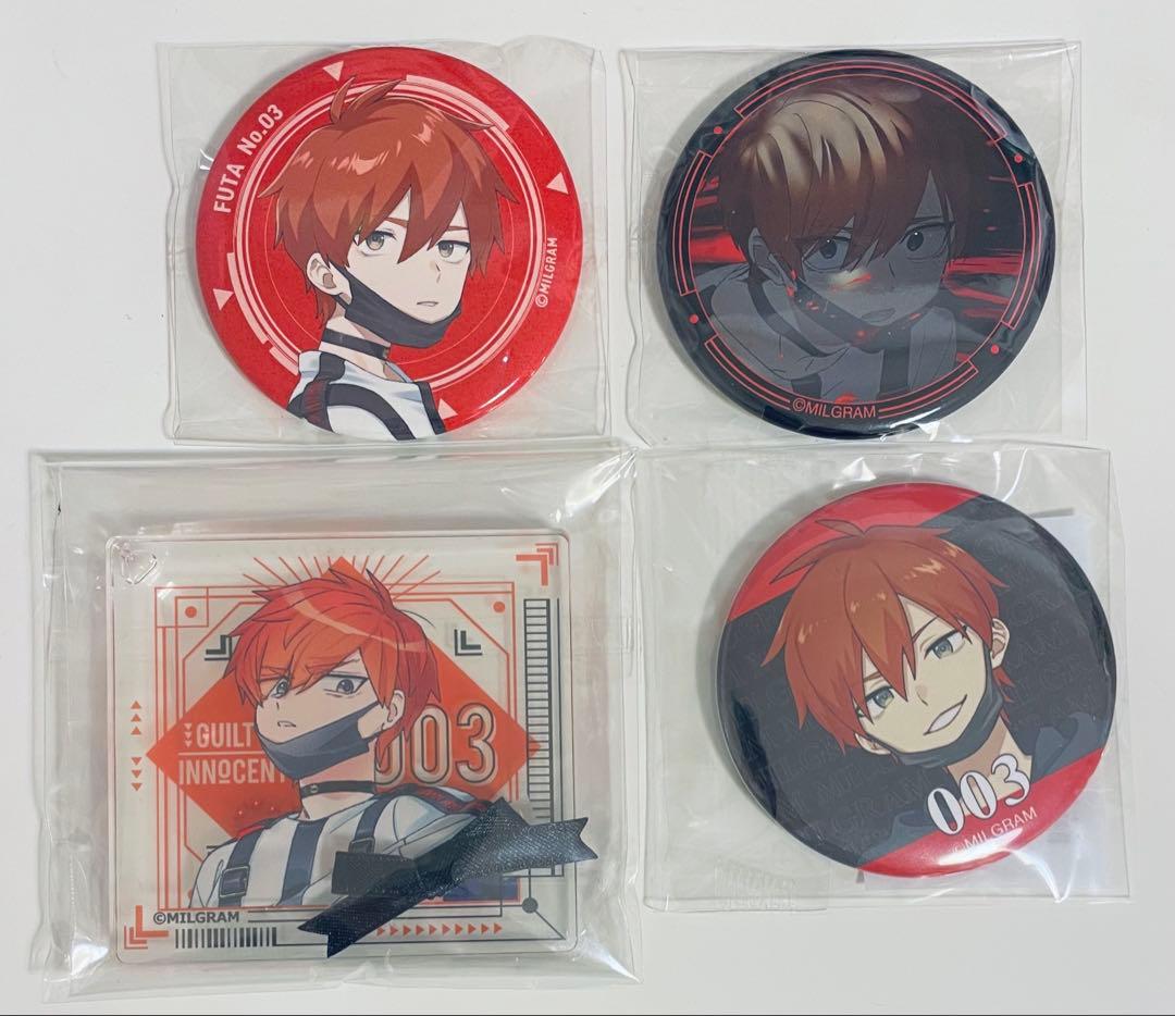 milgram ミルグラム フータ 缶バッジ まとめ売り