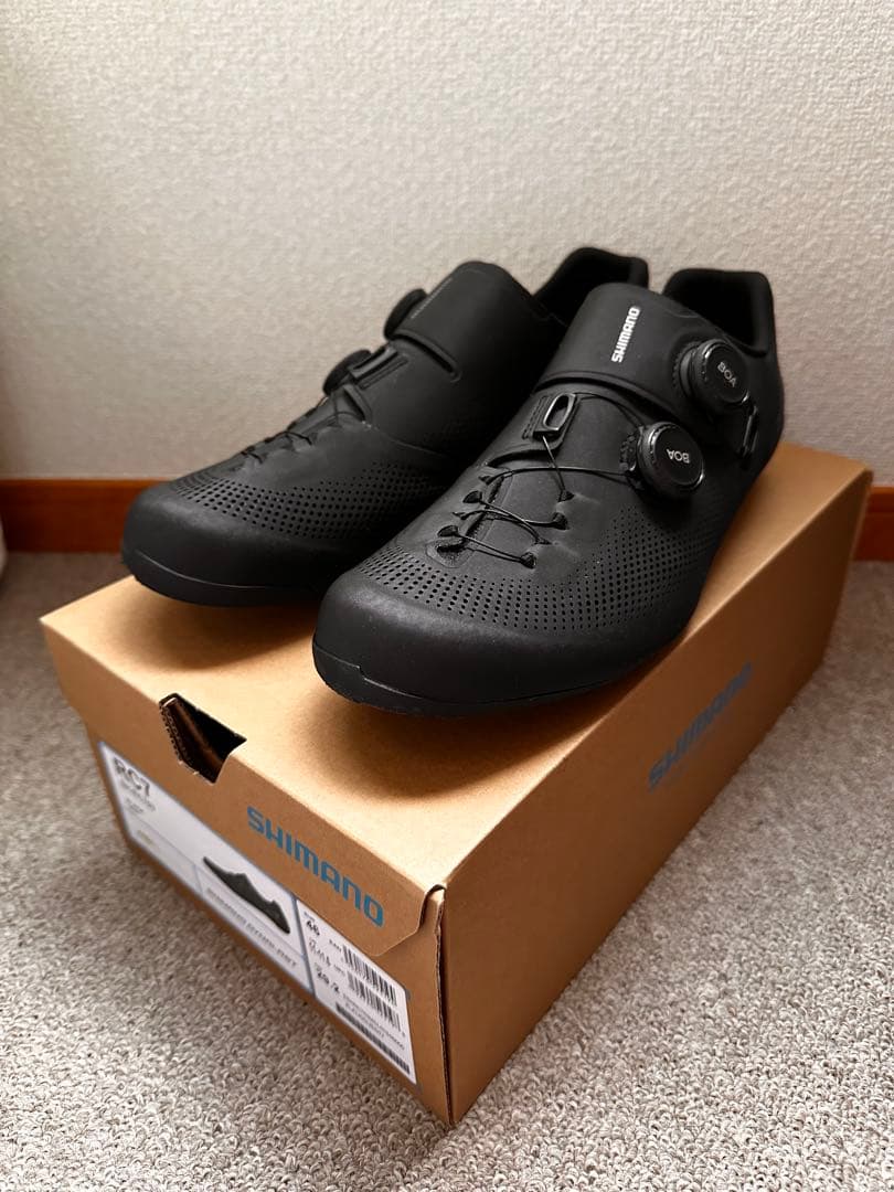 SHIMANO RC7 ブラック シューズ