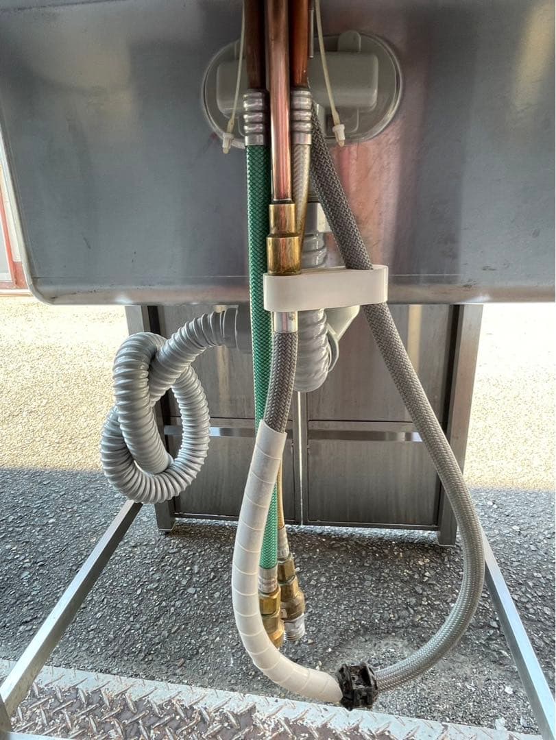 特注品 業務用 1槽シンク 伸びる 混合水栓付き 幅700×奥650×高さ850