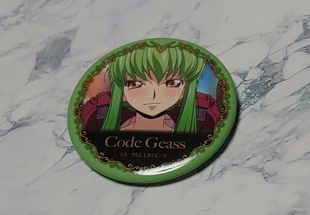 コードギアス　キャラバッジコレクション　c.c. 缶バッジ 復活のルルーシュ