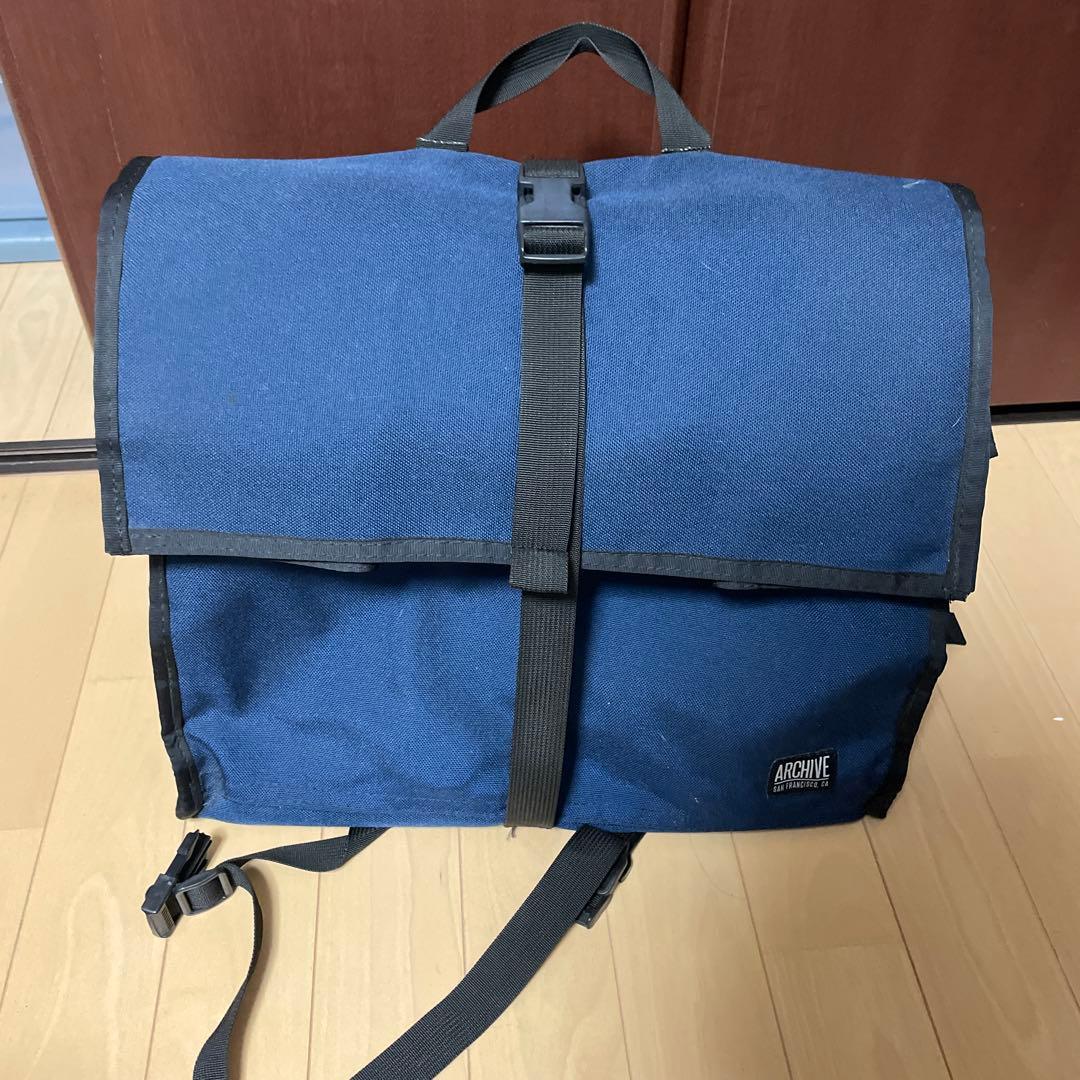 ブルーラグ　archive フロントラックバック　バイクパッキング