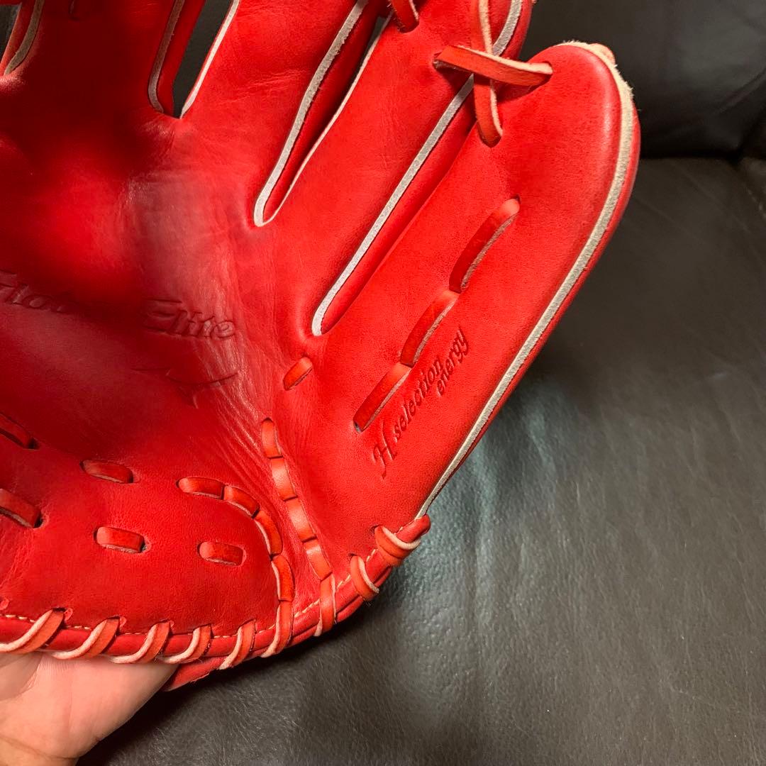 ミズノ　グローバルエリート　軟式内野手用グローブ