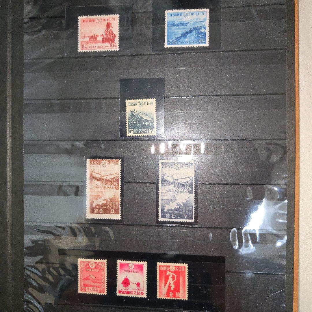 ALL戦前記念切手未使用 銭単位コンプリート