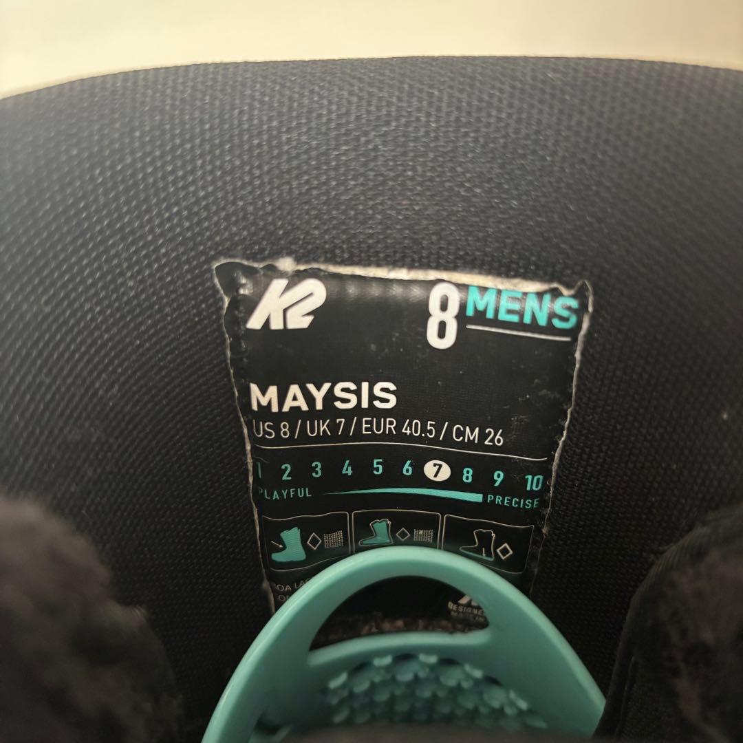 K2 MAYSIS スノーボードブーツ【バック付き】