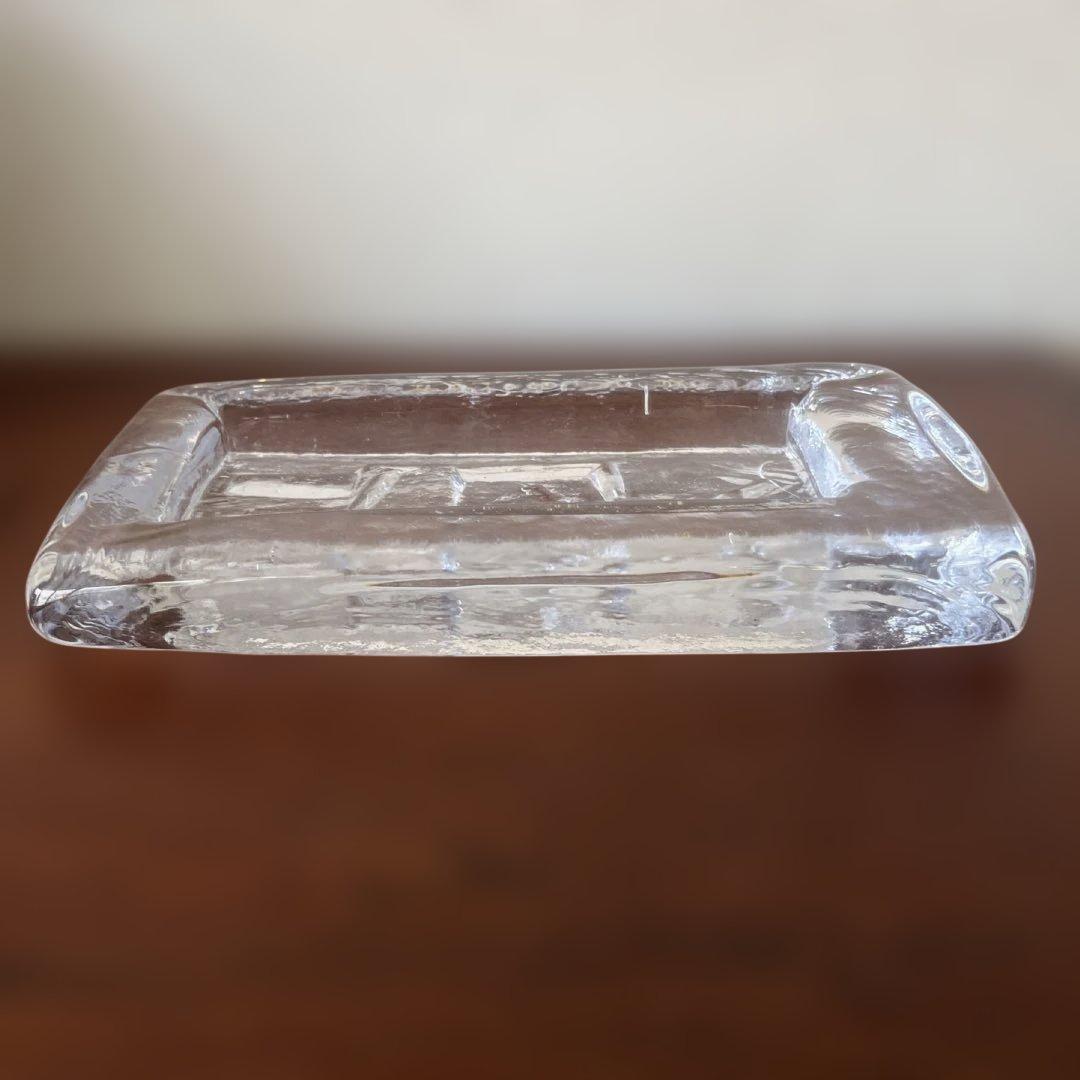 エリックホグラン　Erik Hoglund BODA社　ガラスアート　灰皿？