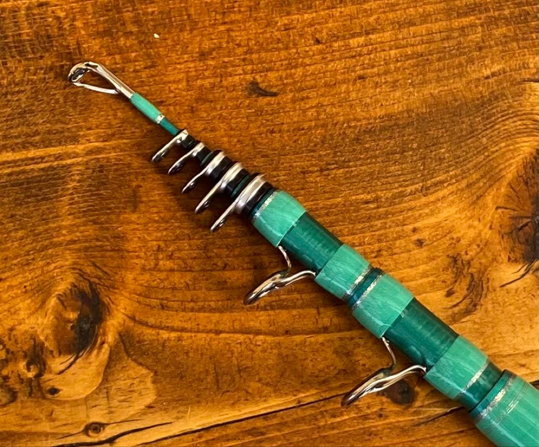 ハンドメイドロッド　6ft テレスコロッド　ベイトロッド　Fujiガイド　180