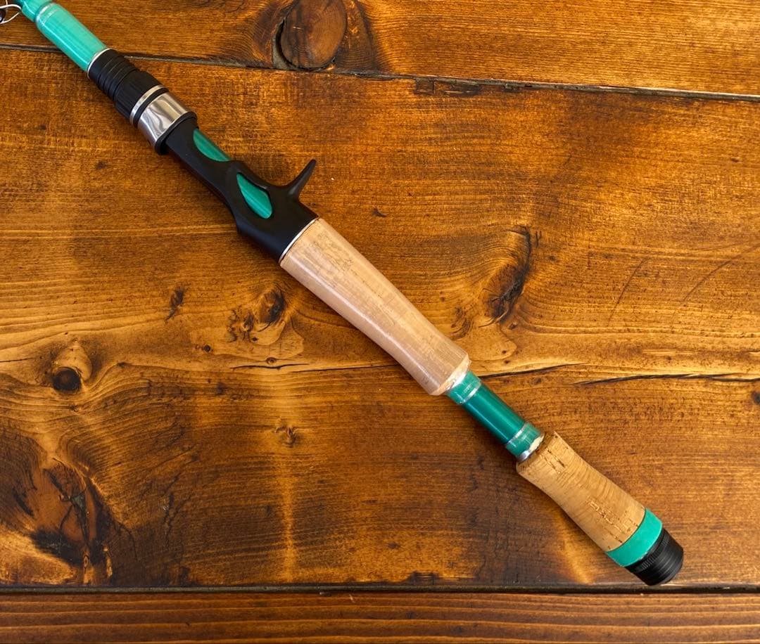 ハンドメイドロッド　6ft テレスコロッド　ベイトロッド　Fujiガイド　180