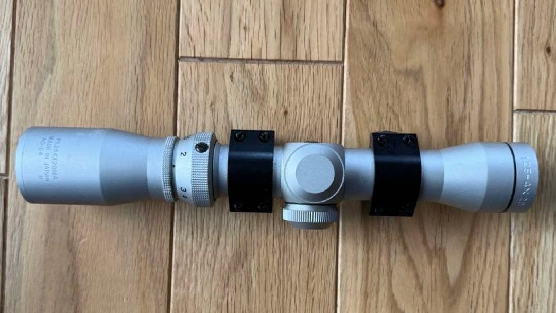 TASCO（タスコ） 1.25×20 シルバー 1998年製・ピストルスコープ