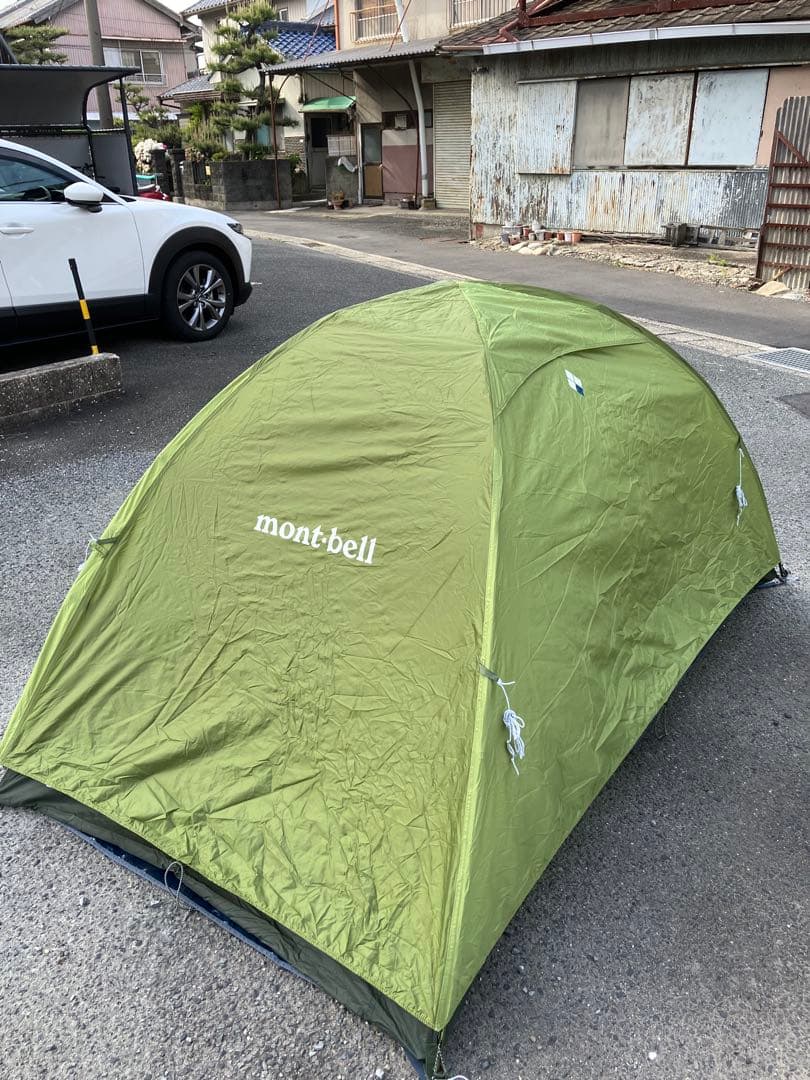 モンベル　クロノスドーム2 グランシート付き