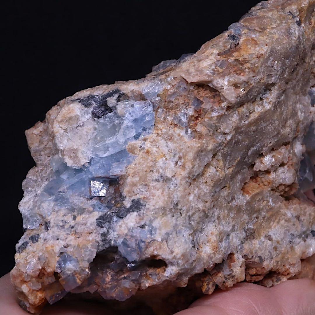 フローライト 蛍石 ガレナ ニューメキシコ 方鉛鉱 原石955.7g FL422