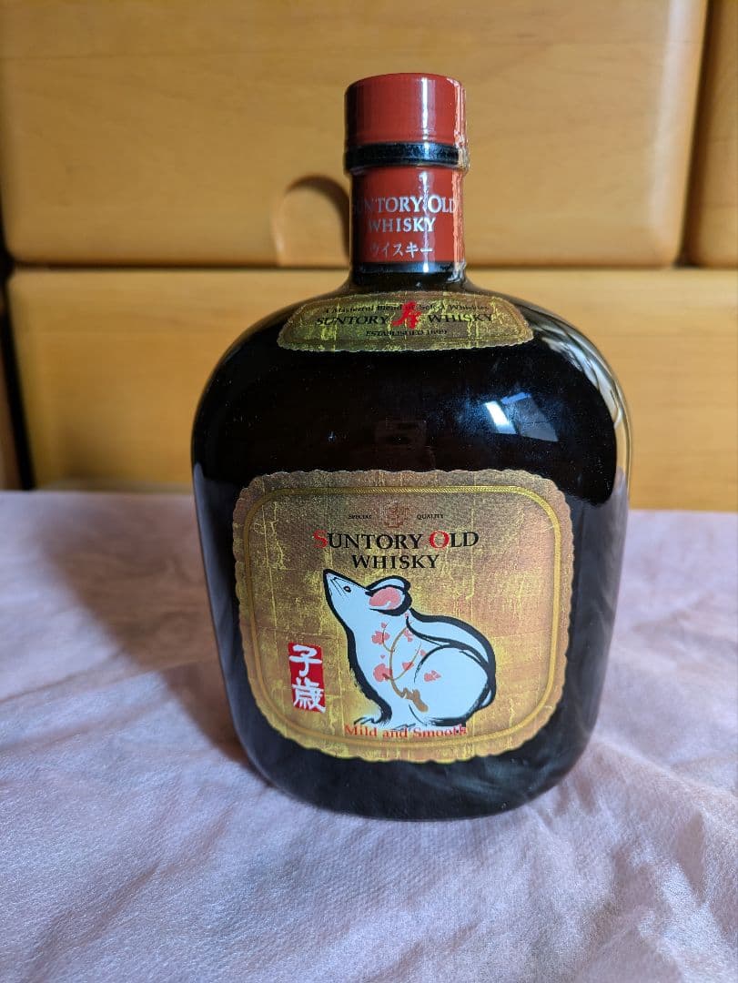 古酒 サントリー オールドウイスキー700ml 4本セット【干支ボトル2本含む】