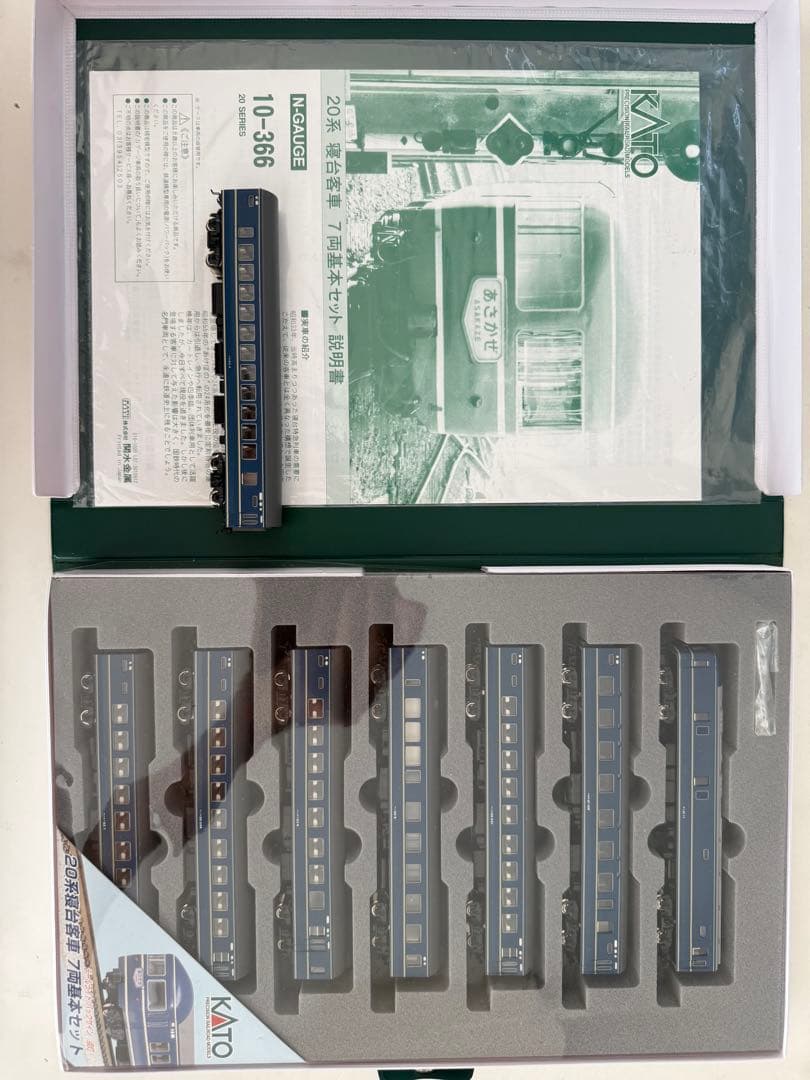 KATO 10-366 20系基本7両＋ナロ20 8両セット