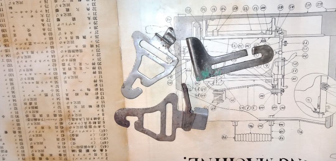 アンティーク 激レア 稀少 LEAD 手回し ミシン　動作品