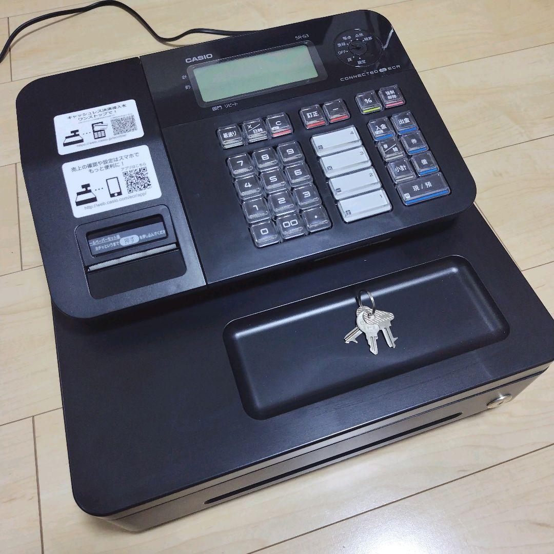 CASIO SR-G3-BK　鍵　付属品あり　動作確認済　美品　インボイス対応