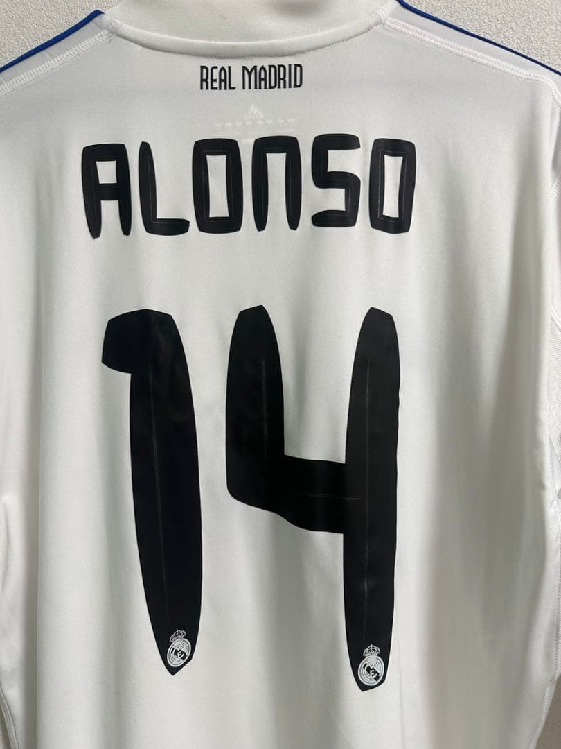 レアルマドリード　シャビアロンソ10〜11  ホーム ユニフォーム
