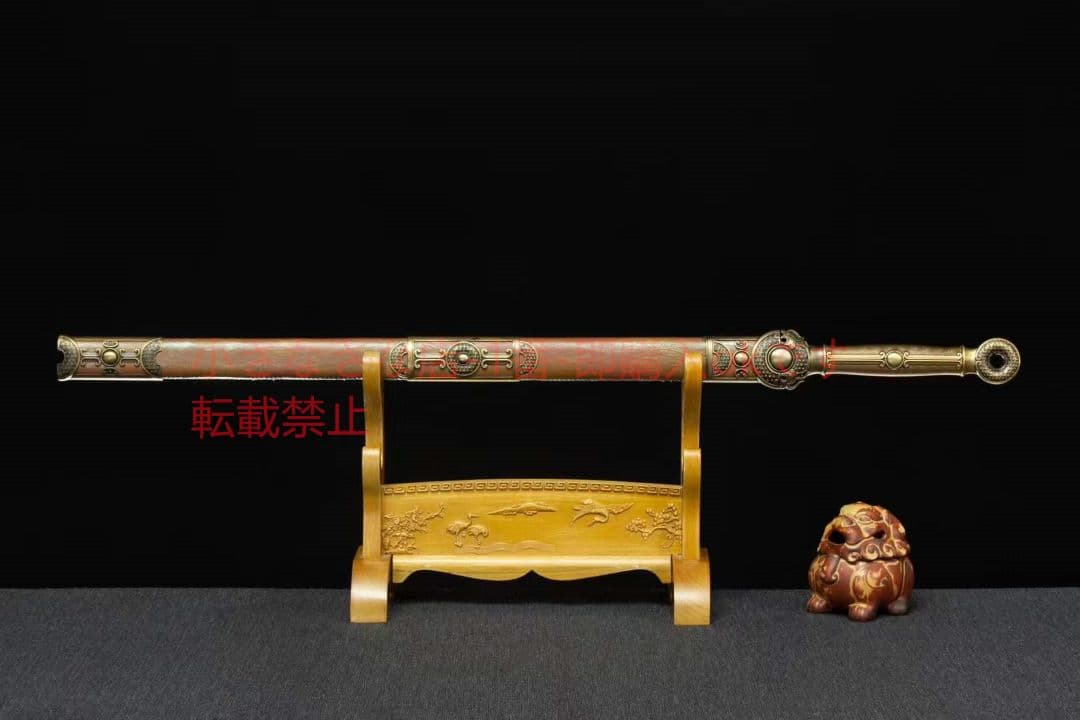 暗域漢剣-高性能マンガン鋼  古兵器 武具 刀装具 日本刀 模造刀 居合刀