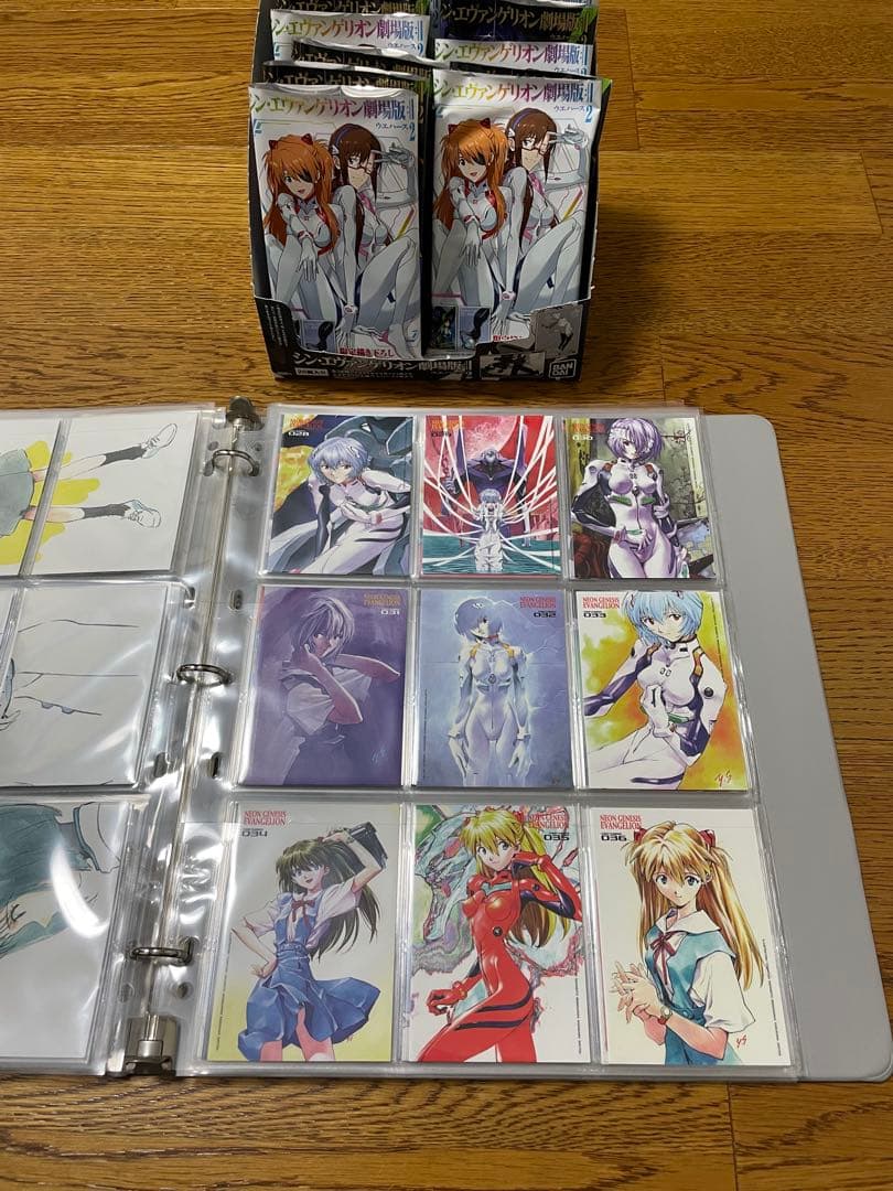 d*7様 アートトレカブック 新世紀エヴァンゲリオン