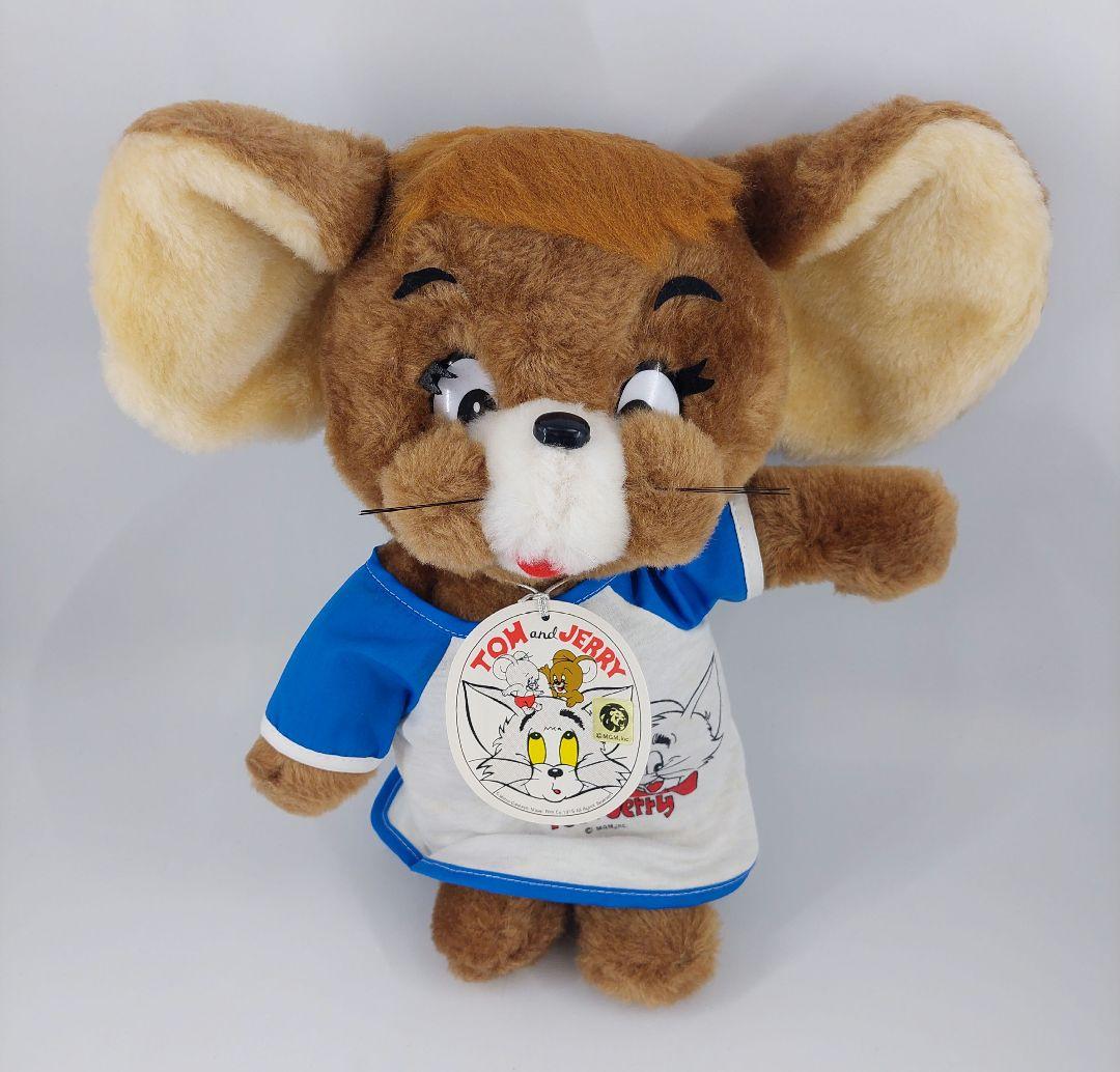 レア! 新品未使用 レトロ 1976 マスダヤ ぬいぐるみトムとジェリー