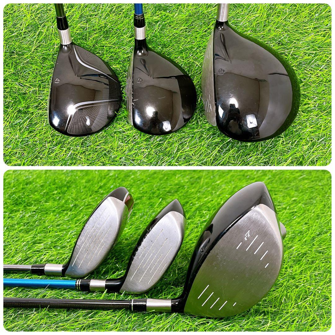 左利き　テーラーメイド　r7 バーナー　メンズレフティゴルフセット　アディダス