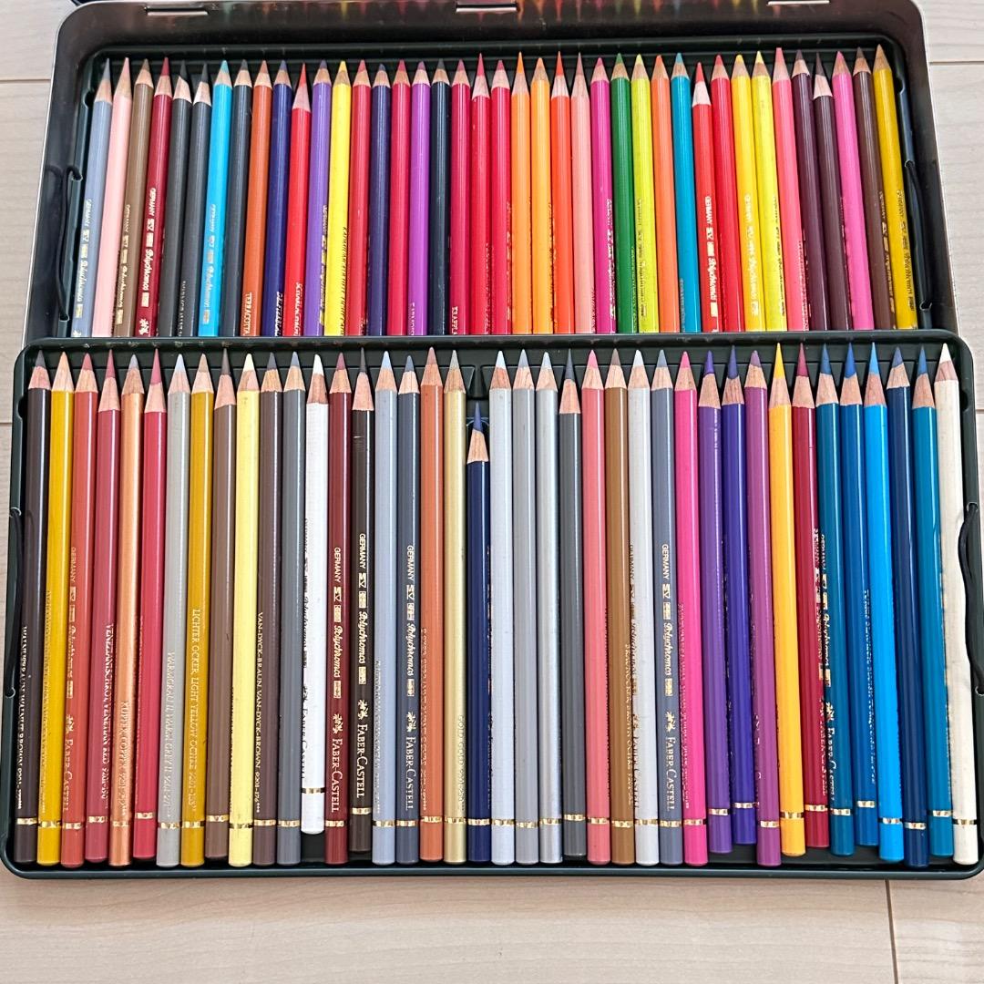 色鉛筆2点セット【ファーバーカステルポリクロモス】 36色・120色