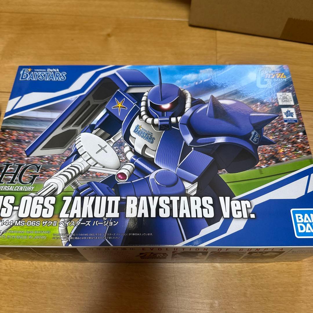 新品未使用品ガンプラプロ野球横浜ベイスターズHG 1ガンダムサグⅡ セット販売