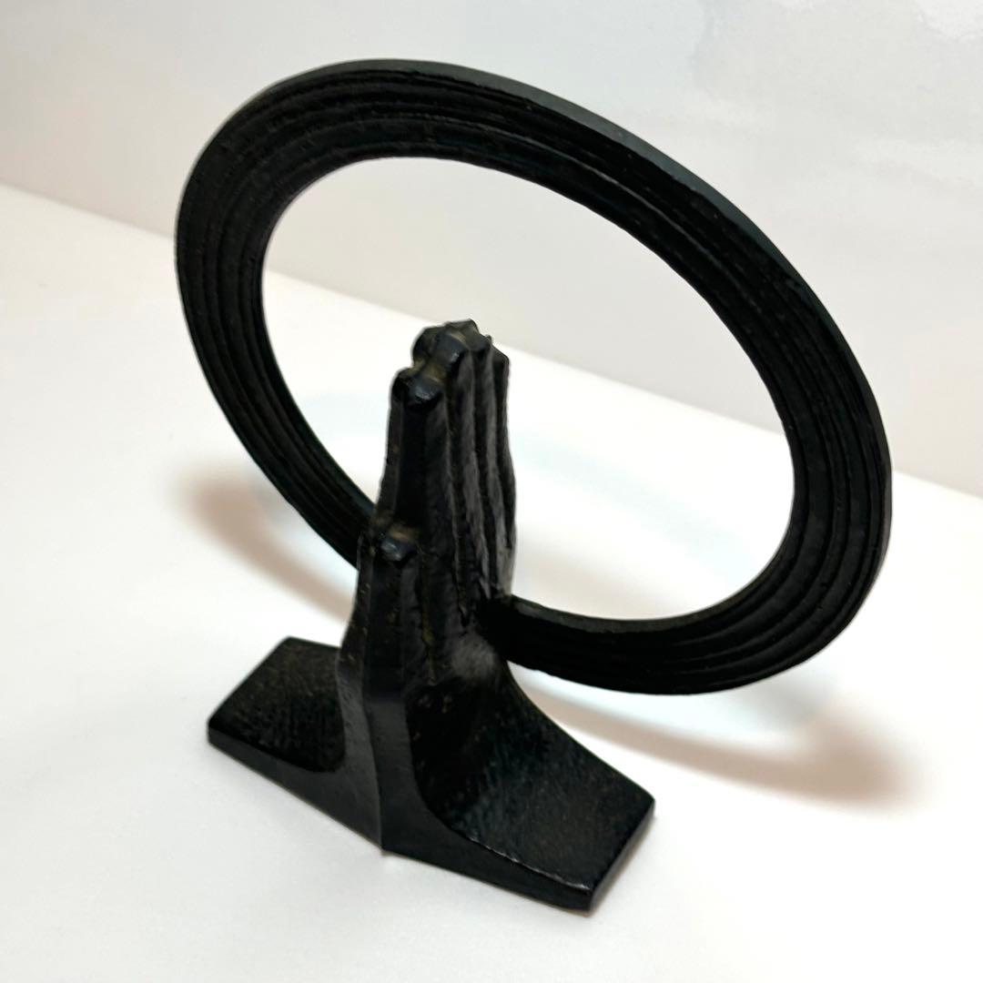 祈りの手と輪 プレイハンド ミッドセンチュリー japan vintage