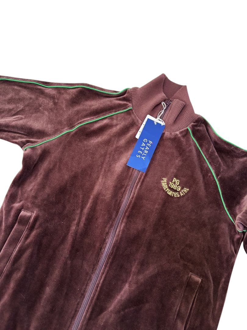 新品未使用　PG パーリーゲイツ　ジャケット　ブルゾン　ベロア　レディース1 M