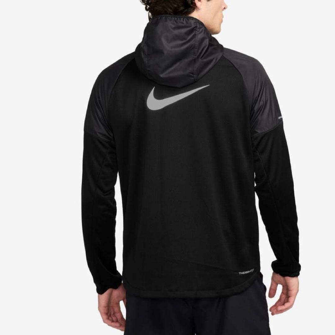 2XL 新品 ナイキ ランニングジャケット 防寒 サーマ ウィンドブレーカ